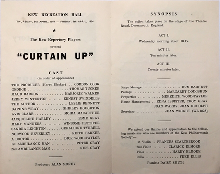 Curtain Up / by Philip King
