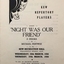 Night Was Our Friend / by Michael Pertwee