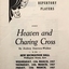 Heaven and Charing Cross / by Audrey Danvers-Walker