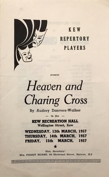 Heaven and Charing Cross / by Audrey Danvers-Walker