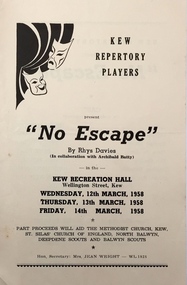 No Escape / by Rhys Davies in collaboration with Archibald Batty