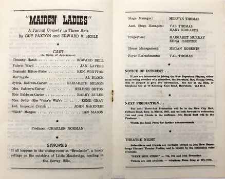Maiden Ladies / by Guy Paxton & Edward V. Hoile