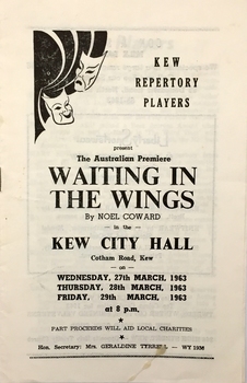 Waiting in the Wings / by Noel Coward