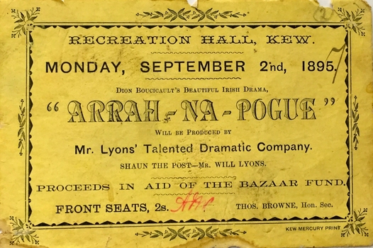 Arrah-Na-Pogue / by Dion Boucicault