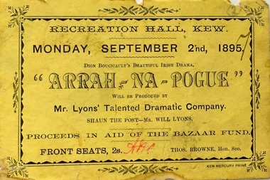 Arrah-Na-Pogue / by Dion Boucicault