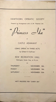 Princess Ida / by Gilbert & Sullivan