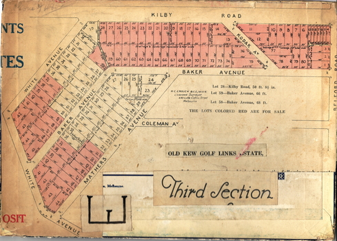Old Kew Golf Links Estate - Third Section