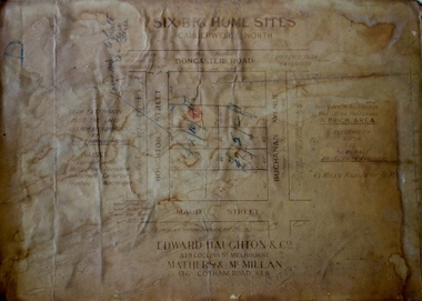 Six Big Home Sites, Camberwell North