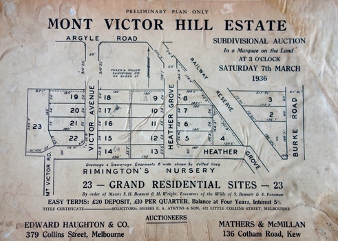 Mont Victor Hill Estate