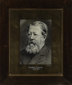 George Lewis, Mayor [of Kew] 1863 