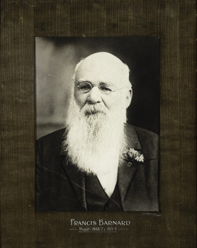 Francis Barnard, Mayor [of Kew] 1866-7, 1883-5