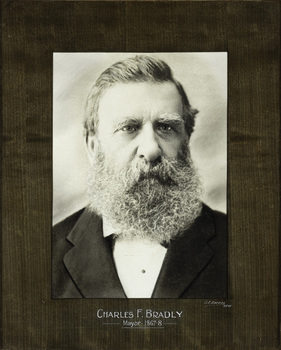 Charles F. Bradley, Mayor [of Kew] 1867-8