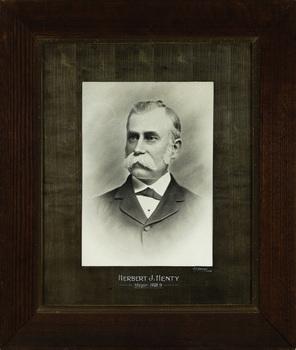 Herbert J. Henty, Mayor [of Kew] 1868-9