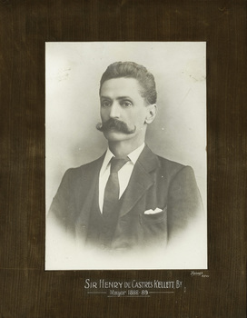 Sir Henry de Castres Kellett Bt., Mayor [of Kew] 1888-89