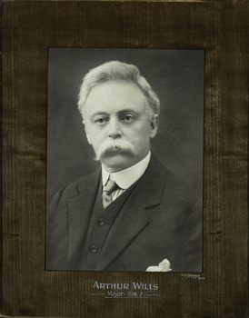 Arthur Wills, Mayor [of Kew] 1896-7