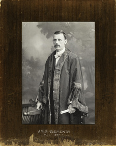 J.W.R. Clements, Mayor [of Kew] 1899-1900