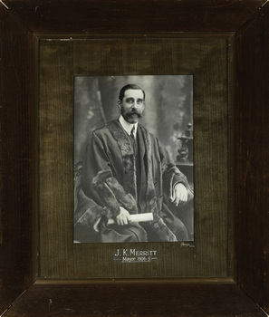 J.K. Merritt, Mayor [of Kew] 1904-5