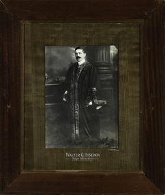 Walter G. Hiscock, Mayor [of Kew] 1909-10; 1911-12