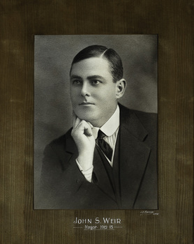John S. Weir, Mayor [of Kew] 1912-13