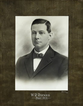 W.R. Rucker, Mayor [of Kew] 1913-14