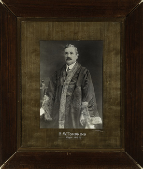 H.W. Tompkins, Mayor [of Kew] 1918-20