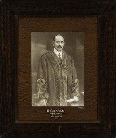 H. Coleman, Mayor [of Kew] 1921-22 and 1929-30