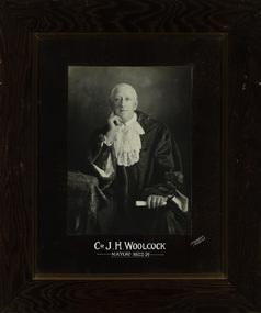 Cr. J.H. Woolcock, Mayor [of Kew] 1922-24