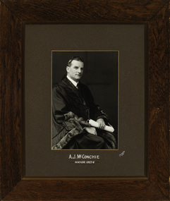 A.J. McConchie, Mayor [of Kew] 1927-8