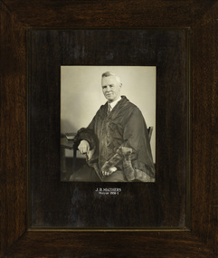 J.R. Mathers - Mayor [of Kew] 1930-1