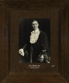 H.L. Morgan, Mayor [of Kew] 1936-7