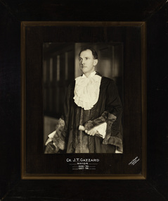 Cr. J.T. Gazzard, Mayor [of Kew] 1938-39, 1957-58