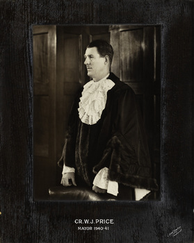 Cr. W.J. Price, Mayor [of Kew] 1940-41