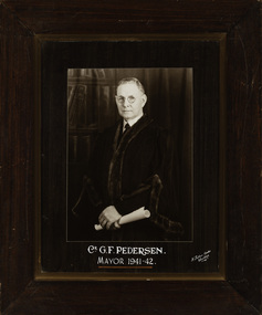 Cr. G.F. Pedersen, Mayor [of Kew] 1941-2
