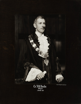 Cr. Frederick William Dods, Mayor [of Kew] 1949-50