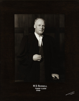 W. D. Birrell, Town Clerk [Kew] 1936 -