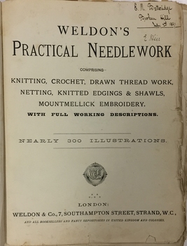 Weldon's Practical Needlework
