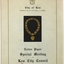 Notice Paper, Special Meeting, Kew City Council, 1949