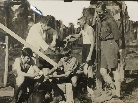 1st Kew Scouts - Gembrook, Easter 1928