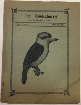 The Kookaburra, Issued by the 1st Kew Troop, Vol 1, No. 6, 1926