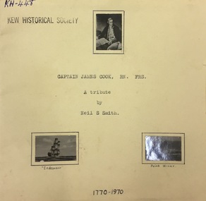 Captain James Cook, RM, FRNS: A tribute by Neil S. Smith 1770-1970