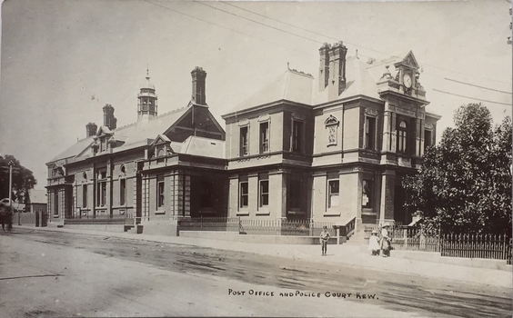 Post Office and Police Court Kew