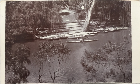 Macauleys' Boat Shed on the River Yarra at Kew