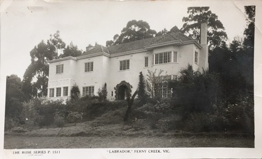 "Labrador," Ferny Creek, Vic