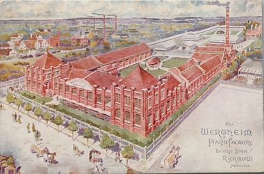 The Wertheim Piano Factory, Bendigo Street, Richmond, Melbourne