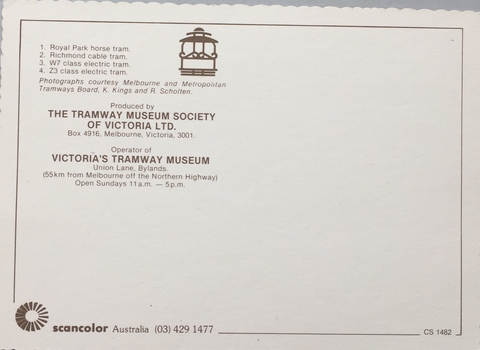 Melbourne Trams: Past and Present
