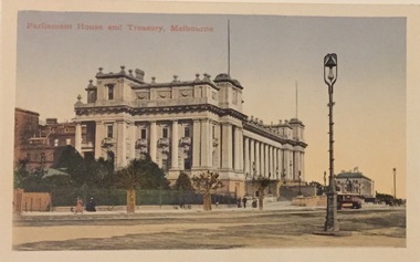 Parliament House and Treasury, Melbourne