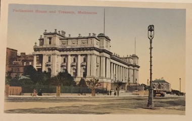 Parliament House and Treasury, Melbourne