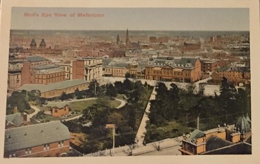 Bird's Eye View of Melbourne