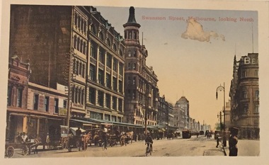 Swanston Street, Melbourne, Looking North