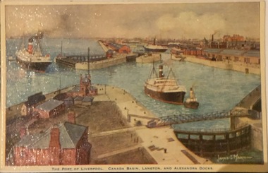 The Port of Liverpool : Canada Basin, Langton, and Alexandra Docks